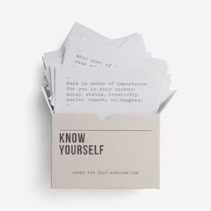 The School of Life Know Yourself Prompt Cards